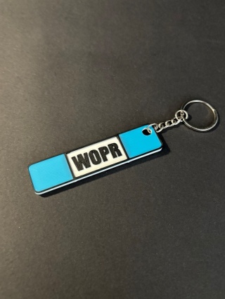 Brelok BELKA OSTRZEGAWCZA WOPR